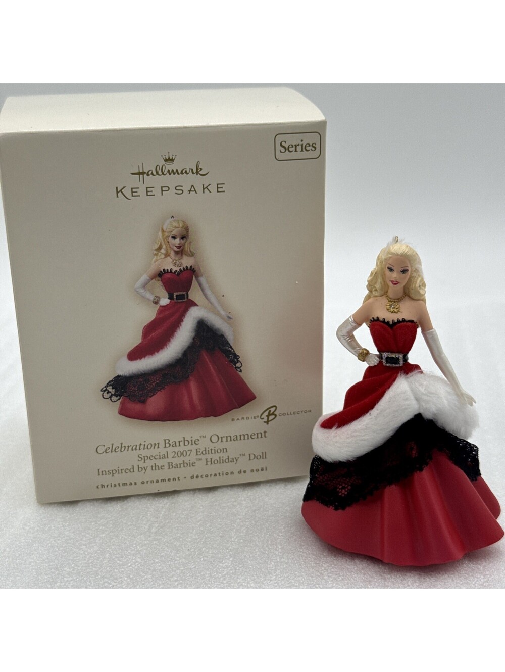 2007 Hallmark Celebration Barbie Special 2007 Edition 8th In Series Ornament